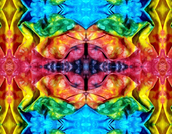 Whimsey 3 - A colorful and imaginative addition for your walls! Canvas 16" x 12" or 24" x 18"