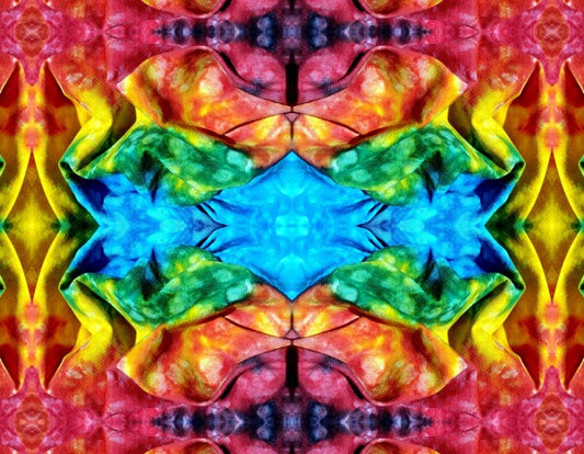Whimsey 4 - A colorful and imaginative addition for your walls! Canvas 16" x 12" or 24" x 18"